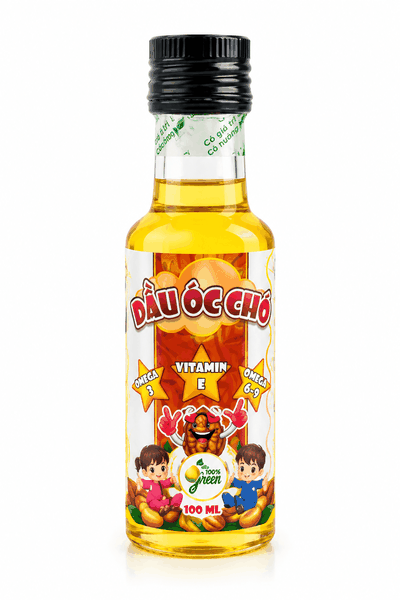 Dầu Ăn Super Green Óc Chó Ăn Dặm 100ml