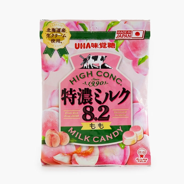 Kẹo UHA Sữa Vị Đào 49g