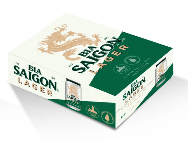 Bia Lon Sài Gòn Lager (330Ml*24 lon)