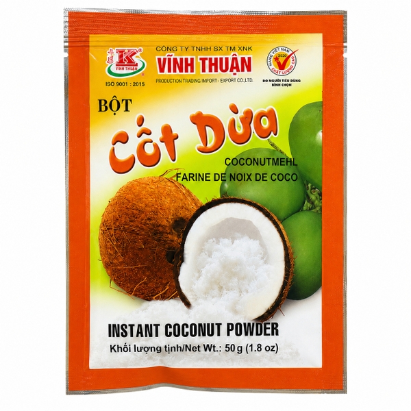 Bột Cốt Dừa Đỏ (50G * 100 Gói)