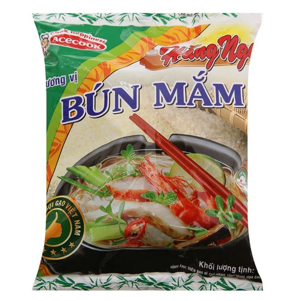 Bún Hằng Nga Hương Vị Bún Mắm Nam Bộ (75G*30 Gói)