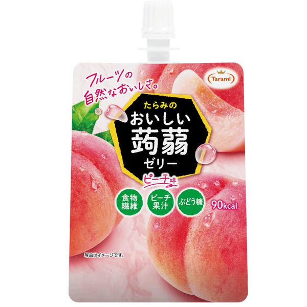 Thạch Tarami Túi Vị Đào Trắng 150g