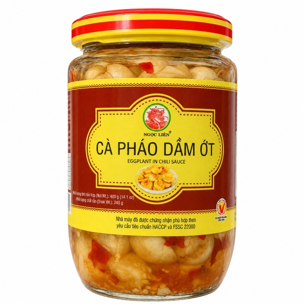 Cà Pháo Dầm Ớt (400G*24 hũ)