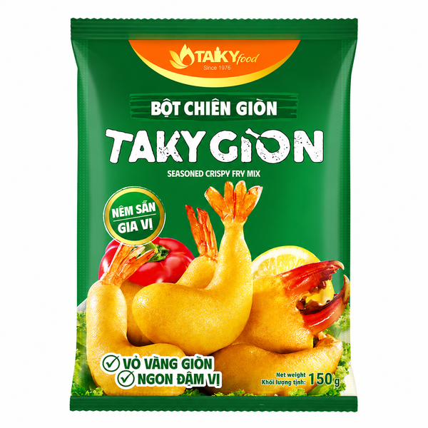 Bột Chiên Gà Giòn Taky Giòn (250G * 24 Gói)