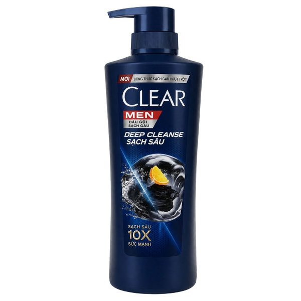 Clear Men Dầu Gội Mềm Sạch Sâu (630G * 8 Chai)