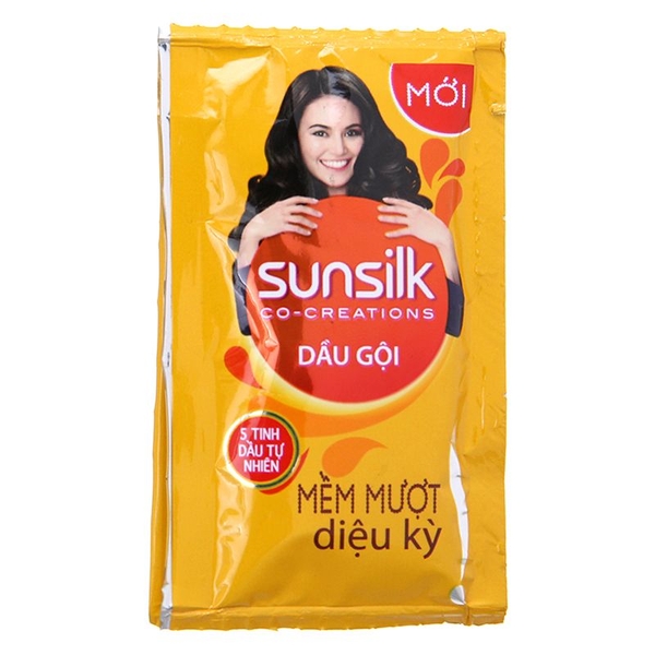 Dầu Gội Sunsilk Mềm Mượt Diệu Kỳ Vàng 6g