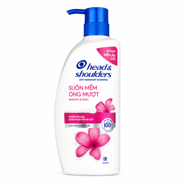 Dầu Gội Sạch Gàu Head & Shoulders Suôn Mềm Óng Mượt (700Ml*6Chai)