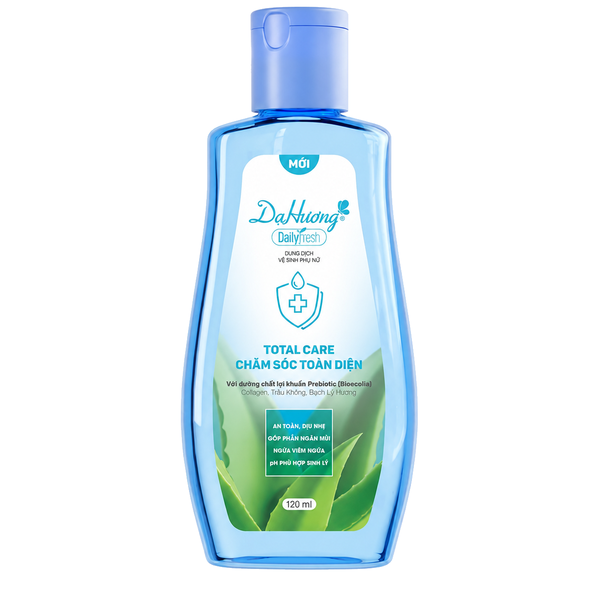 DDVS Phụ Nữ Dạ Hương Daily Fresh Total Care 120ML