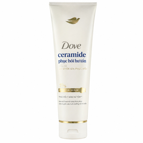Dove Kem Xả Ceramide Phục Hồi Hư Tổn (170G * 24 Tuýp)