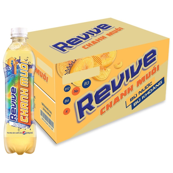 Nước Uống Điện Giải Revive Chanh Muối 390ml