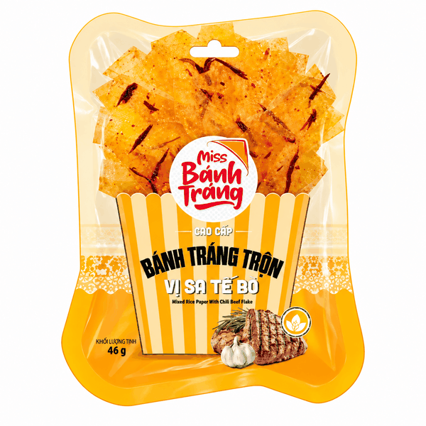 Bánh Tráng Trộn Miss Vị Sa Tế Bò 46g