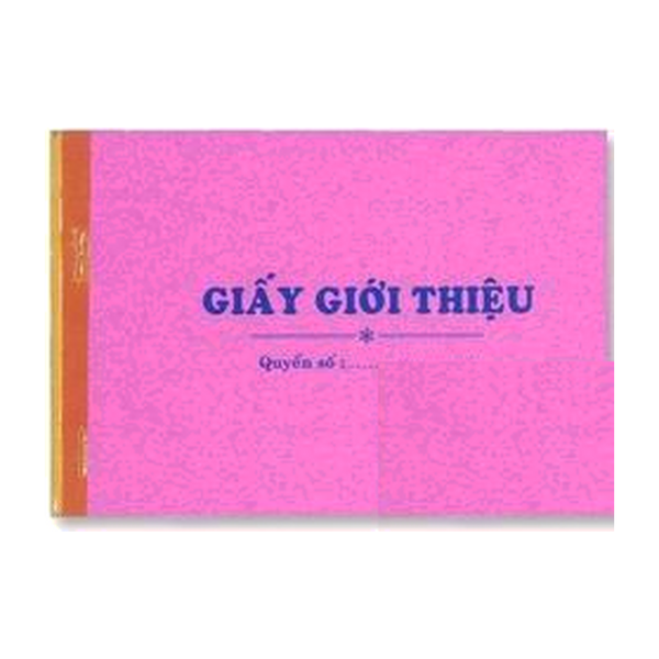 Giấy Giới Thiệu (100 tờ * 100 cuốn)