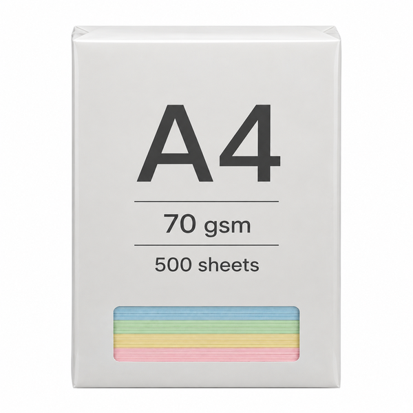 Giấy Màu 70 A4 (500 tờ * 5 ream)