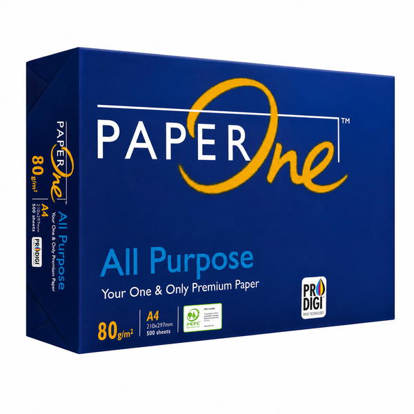 Giấy Trắng Paperone All Purpose 80gsm (500 tờ * 5 ream)