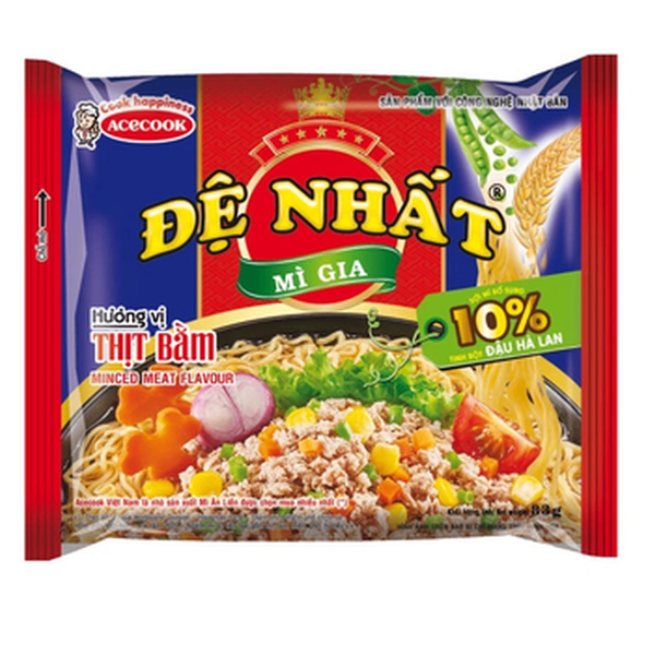 Đệ Nhất Mì Gia Hương Vị Thịt Bằm (98G*30 Gói )