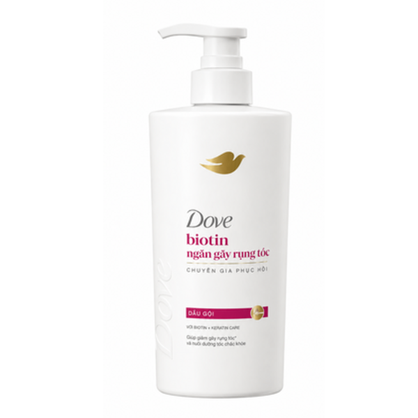 Dove Dầu Gội Biotin Ngăn Gãy Rụng Tóc (600G * 8 Chai)