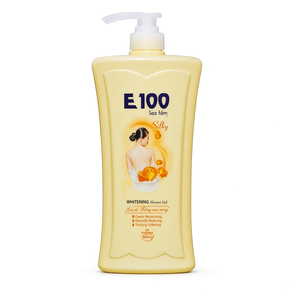 Sữa Tắm E100 Hoa Hồng Vàng (1200Ml*8 chai)
