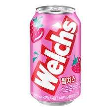 Nước Uống Có Gas Welch’s Vị Dâu Tây 355ML