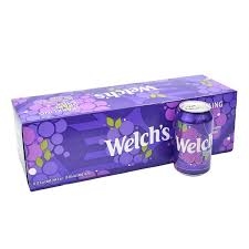 Nước Uống Có Gas Welch’s Vị Nho 355ML