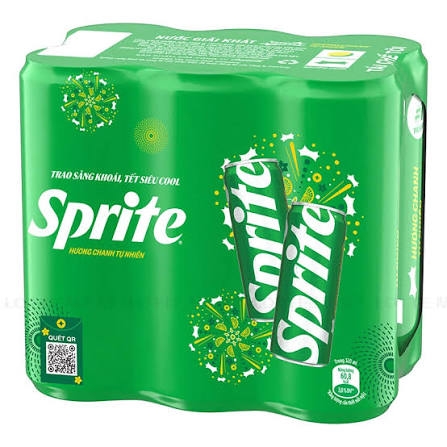 Đồ Uống Sprite Hương Chanh Tự Nhiên (320Ml * 24 Lon)