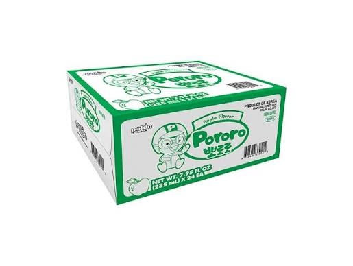Nước Uống Pororo Hương Vị Táo (235ML * 24 Chai)