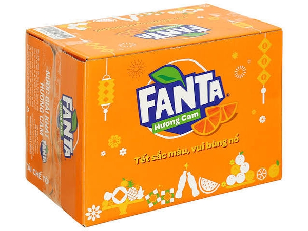Đồ Uống Fanta Cream (250Ml* 12 Chai)