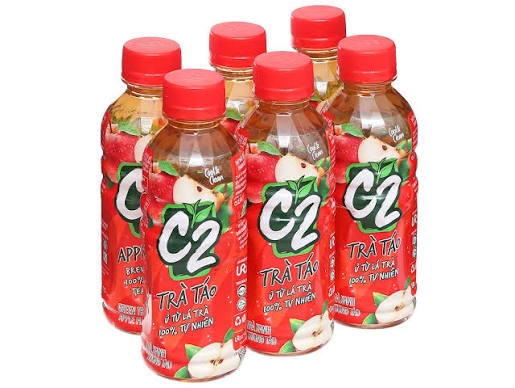 Trà C2 Hương Táo (225ML*24 chai)