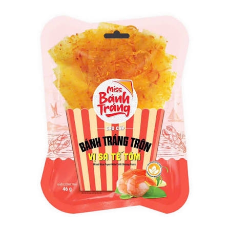 Bánh Tráng Trộn Miss Vị Sa Tế Tôm 46g