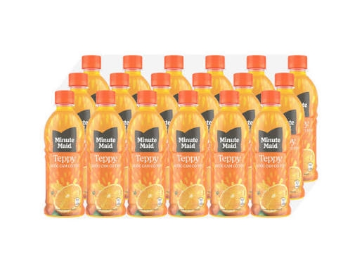Nước Cam Ép Teppy (327Ml *24 Chai)