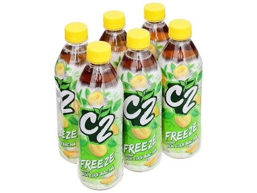 Trà C2 Hương Dưa Lưới Bạc Hà Freeze(455ML*24 chai)