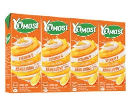 Sữa Chua Lên Men Thanh Trùng Yomost Cam (170ML*48 Chai)