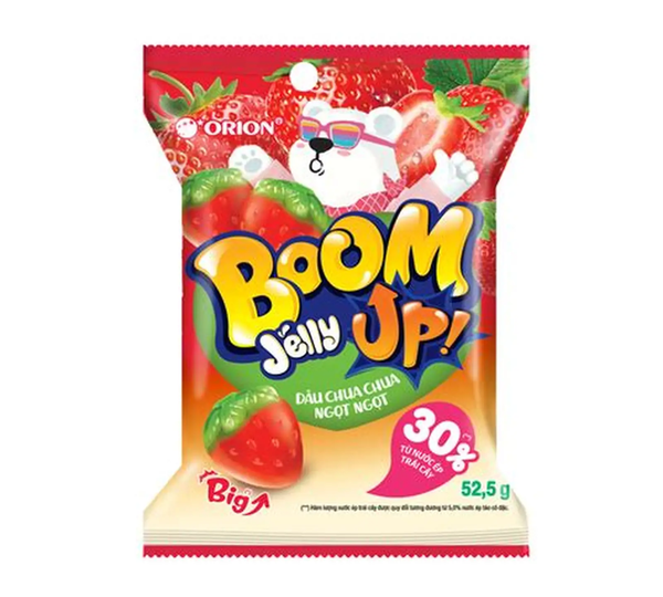 Kẹo dẻo Boom Dây Dâu (25G*120 gói)
