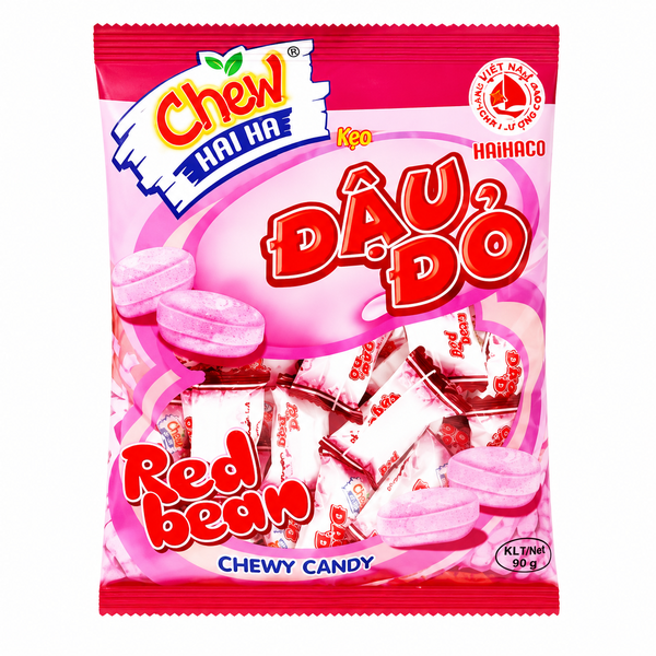 Kẹo Mềm Chew Hương Đậu Đỏ Dạng Gói (90G* 60 Gói)