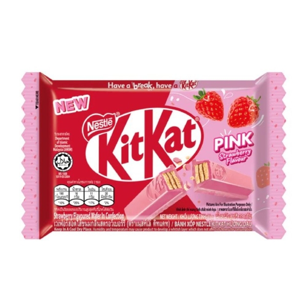 Kitkat Vị Dâu Dạng 4 Fingers (35G*144 thanh)