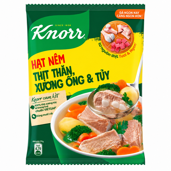 KNORR Hạt Nêm Từ Thịt (400g * 16 gói)