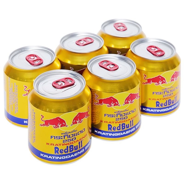 Nước Tăng Lực Redbull (Bò Thái) (250Ml*24 lon)