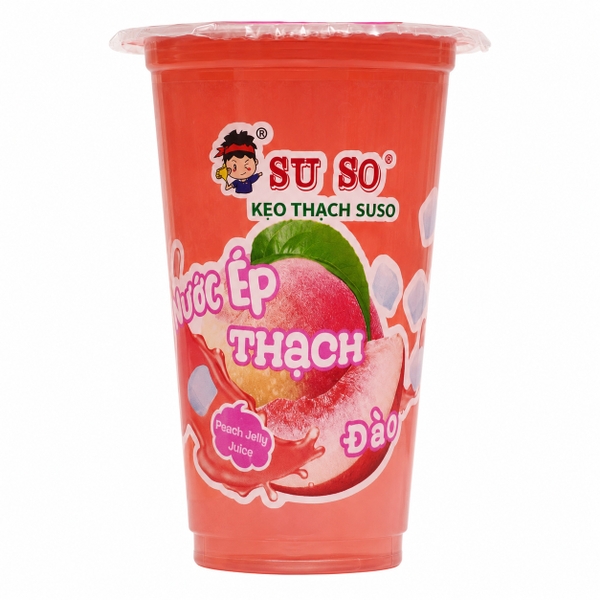 Nước Ép Thạch Hương Đào (1 Lốc * 6 Chai)