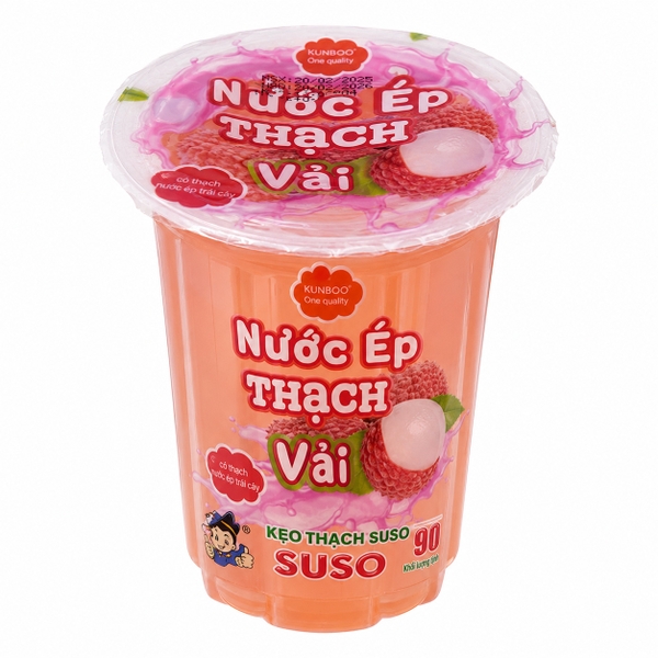 Nước Ép Thạch Hương Vải (1 Lốc * 6 Chai)