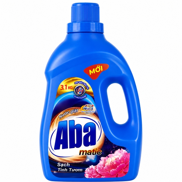 Nước Giặt Aba Xanh (3,1KG * 3 can)