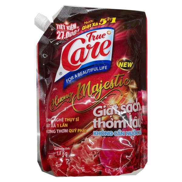 Nước Giặt Xả Majestic (1.8KG * 6 Túi)