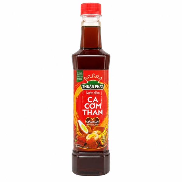 Nước Mắm Cá Cơm Than Thuận Phát (490Ml*18 Chai)