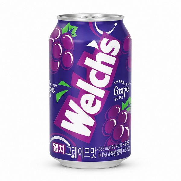 Nước Uống Có Gas Welch’s Vị Nho 355ML