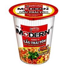 Mì Ly Modern Hương Vị Lẩu Thái Tôm (67G*24Ly)