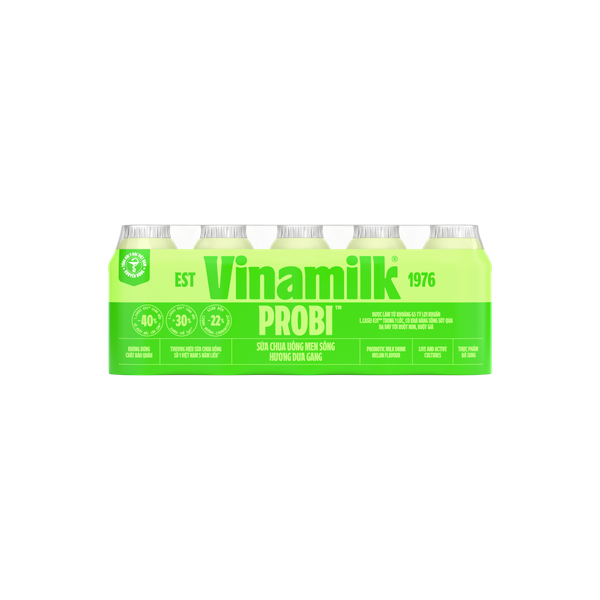 Sữa Chua Uống Vinamilk Probi Hương Dưa Gang (65ML*48 Chai)