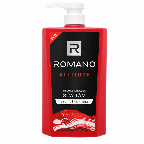 Romano Sữa Tắm Attitude + Dầu Gội Vip (650G * 12 Bộ) + 1 Chai Gội xả 150 G