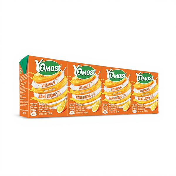 Sữa Chua Lên Men Yomost Cam (100Ml*48 Hộp)