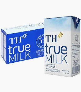 Sữa Tươi Tiệt Trùng Có Đường TH True Milk (110ML*48 hộp)