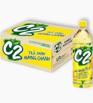 Trà Xanh C2 Hương Chanh (455ML*24 chai)