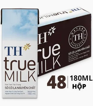 Sữa Tươi Tiệt Trùng Socola TH Truemilk (180ML*48 hộp)