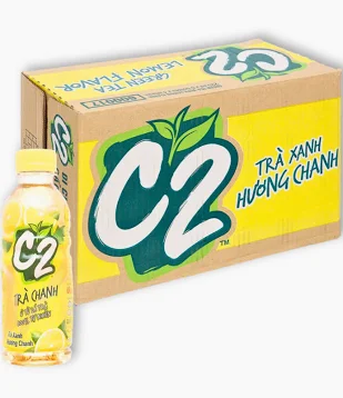 Trà C2 Hương Chanh (225ML*24 chai)